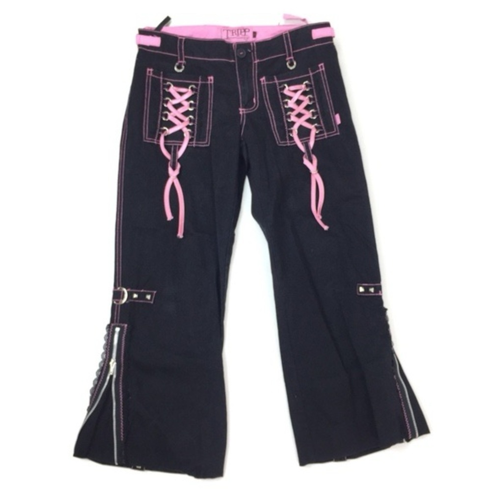 PINK AND BLACK TRIPP NYC PANTS ISO!!🕷️💓
